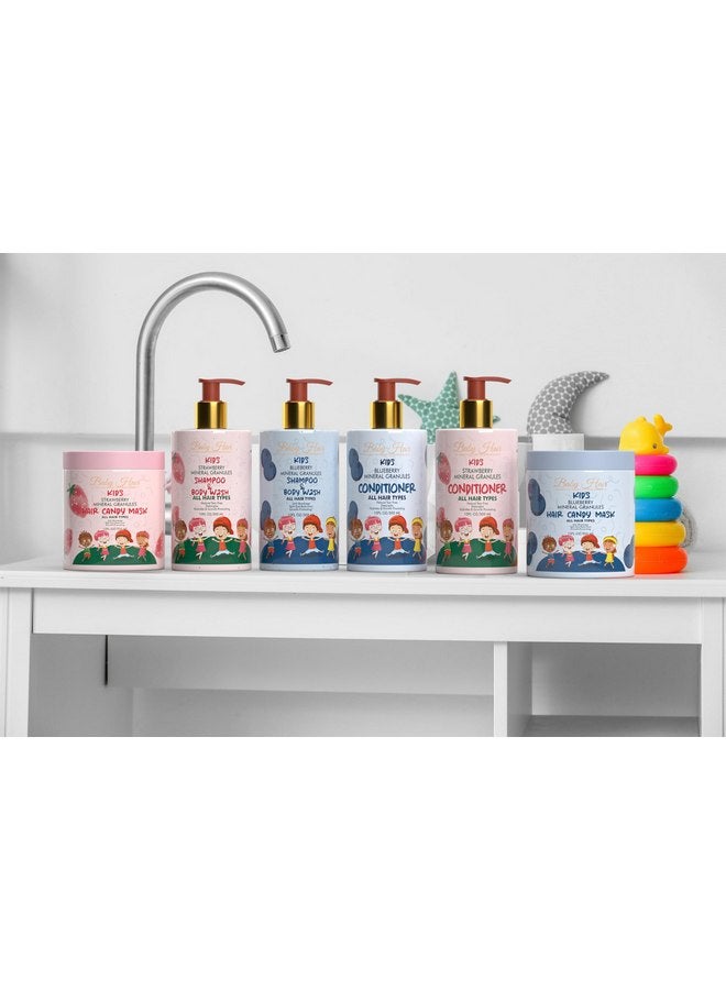 Baby Hair BABY HAIR - Blueberry Mineral Kids Shampoo/Body Wash, Sulfate-Free Kids Tearless Shampoo and Body Wash, Shampoo For Kids with Blueberry & Strawberry Oil and Aloe Vera, No Tears Shampoo, 10 fl.oz. - Image 5