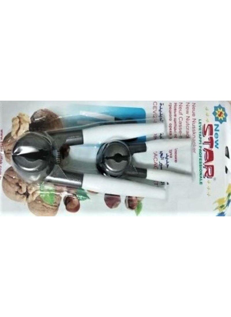 Star 2-Piece Walnut Hazelnut Cracking Tool Hazelnut Cracker  - Image 4
