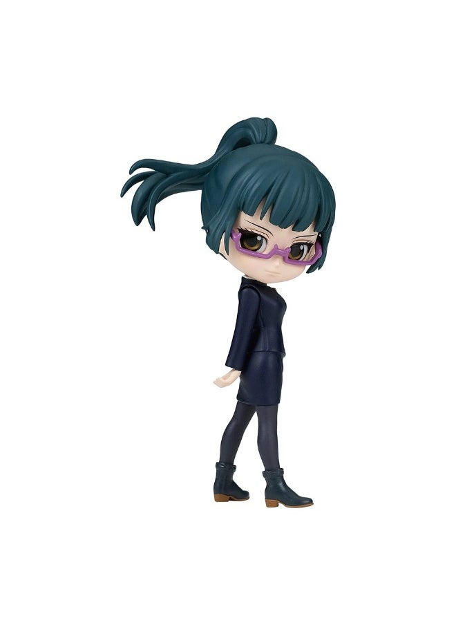 Banpresto Jujutsu Kaisen Vol.2 Maki Zenin Q Posket Petit Figure (7 Cm)  - Image 1