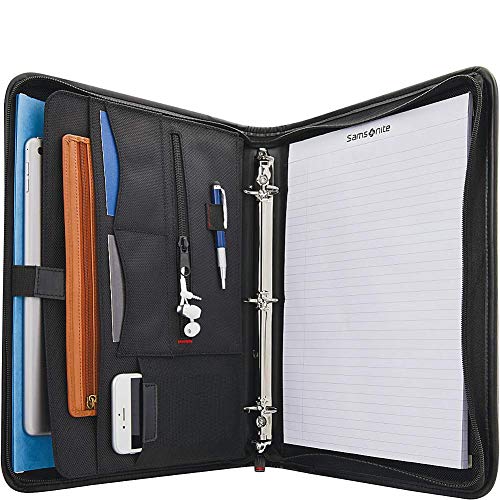 Samsonite Xenon Business 3 Ring Portfolio Black One Size - Image 3
