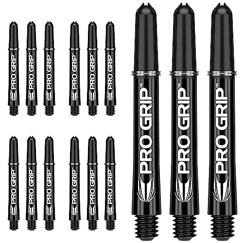 Target Darts TARGET دارتس 5 × مجموعات من عمود برو جريب الأسود متوسط - 15 إجمالاً... - Image 1