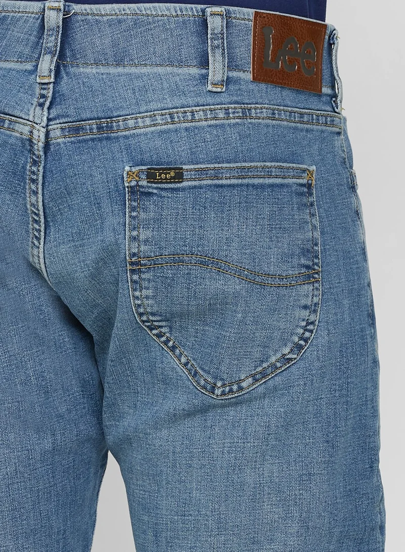 LEE Mid Wash Straight Fit Jeans