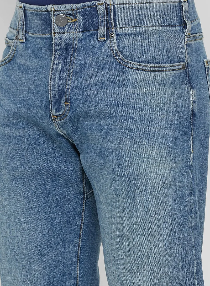 LEE Mid Wash Straight Fit Jeans