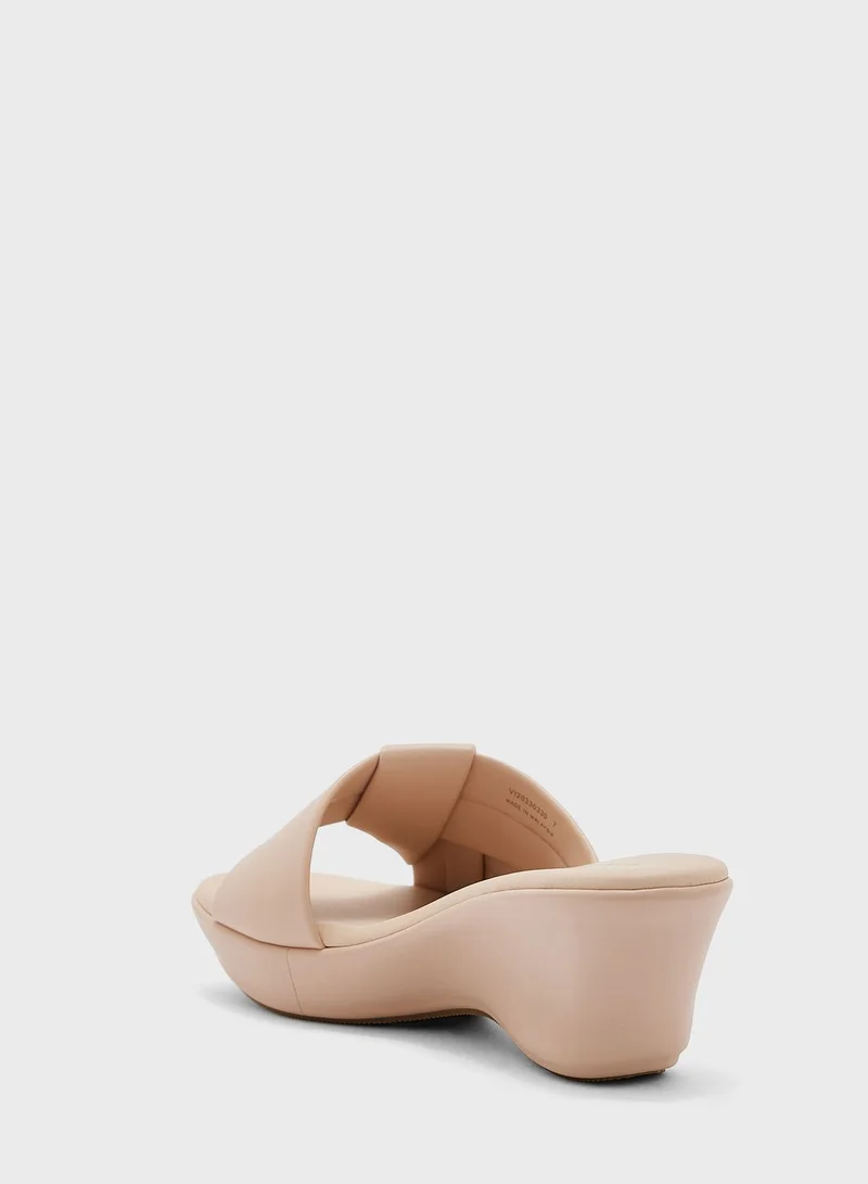 Vincci Open Toe Wedge Sandals