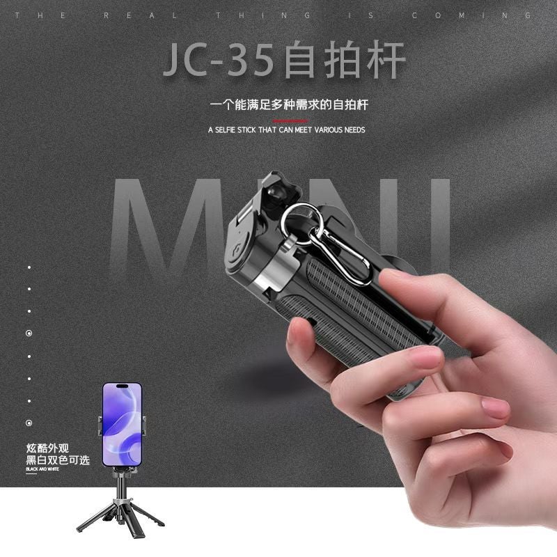 JC25 Mini Selfie Stick & Phone Stand - Image 3