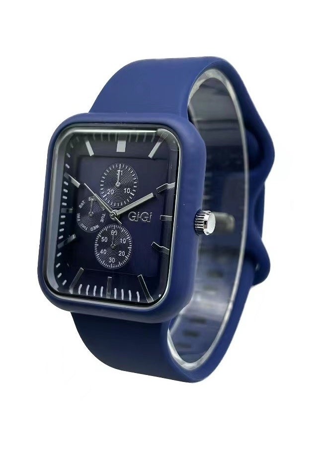 GiGi - GIGI Analog Watch With Leather Strap For Unisex - Image 1