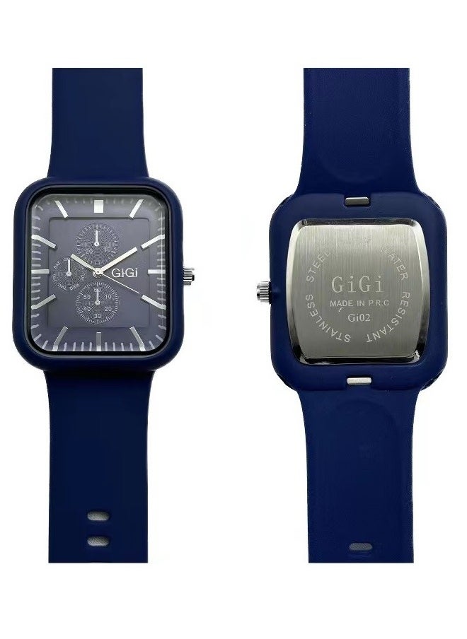GiGi - GIGI Analog Watch With Leather Strap For Unisex - Image 1