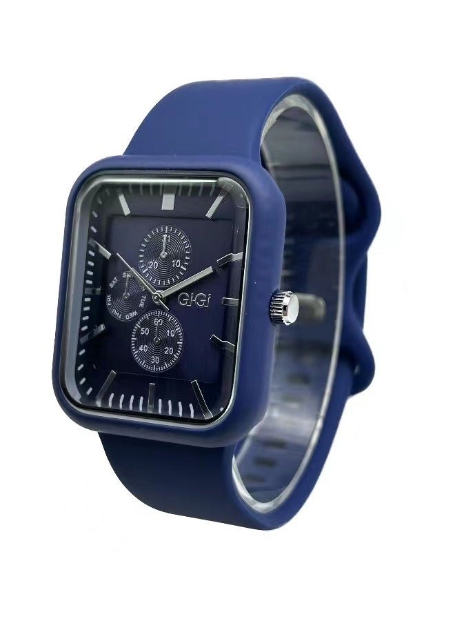 GIGI Analog Watch With Leather Strap For Unisex - Image 1
