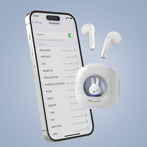 MiPow Miffy Bluetooth Wireless Earbuds Headset (Bule)，IPX5 Waterproof Ear Buds Headphones - Image 4