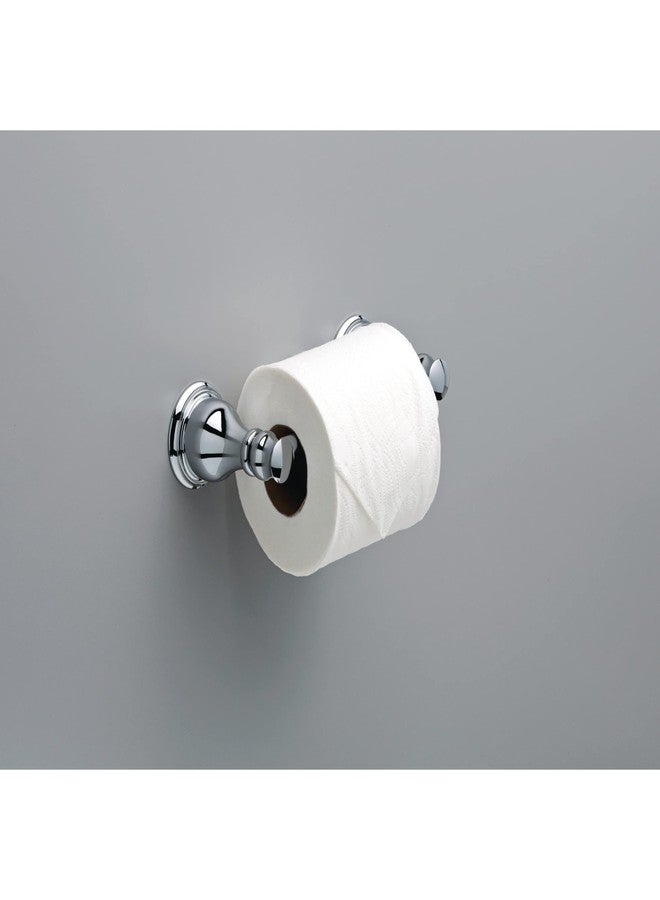 DELTA FAUCET Rubber Limited AUB50-PC Aubrey Wall Mount Pivot Arm Toilet Paper Holder Bath Hardware Accessory in Polished Chrome - Image 2