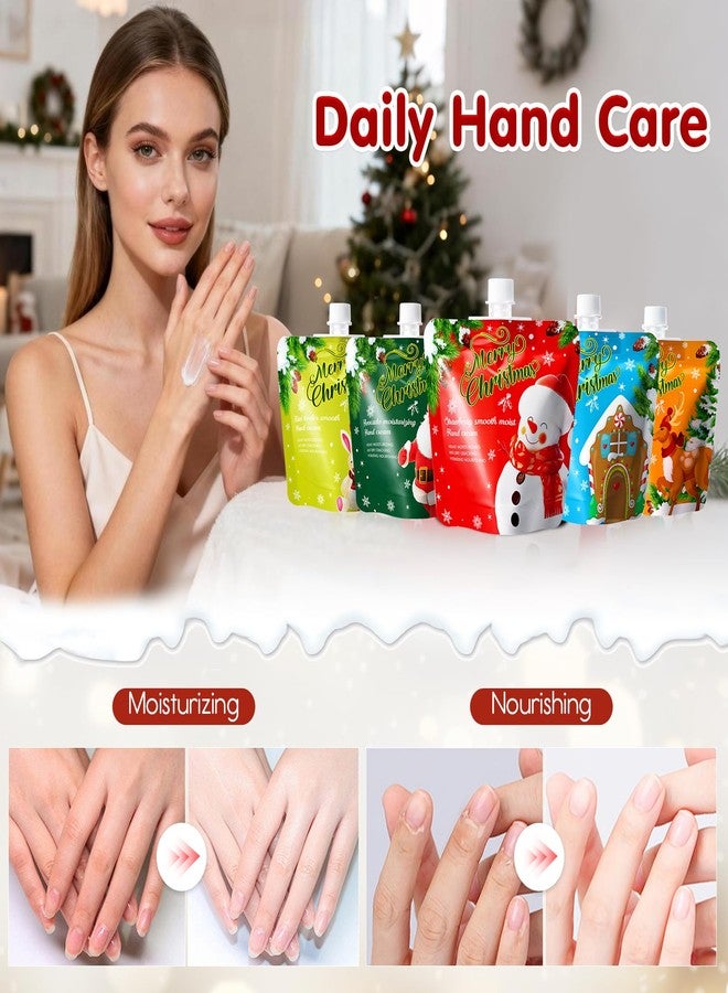 SUPERSUN 20 Pack Christmas Hand Cream Gifts Set for Women,Moisturizing Hand Lotion for Dry Cracked Hands,Mini Travel Size Stocking Stuffers & Bulk Gifts for Christmas Appreciation Party Favors,30ml - Image 3