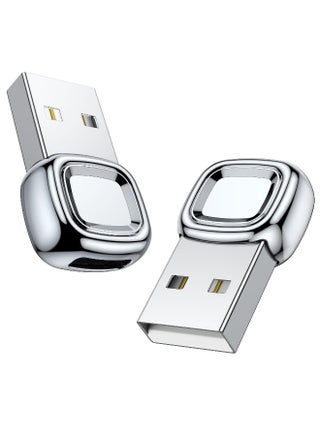 محول USB C عبوة 2 لجهاز Apple Watch وiPhone وiPad Air وSamsung Galaxy S23 S22 باللون الفضي - pzsku/ZEC659DE4E3226AFE215EZ/45/1746779972/0b319891-bc77-491c-a181-6d2c859afd6f