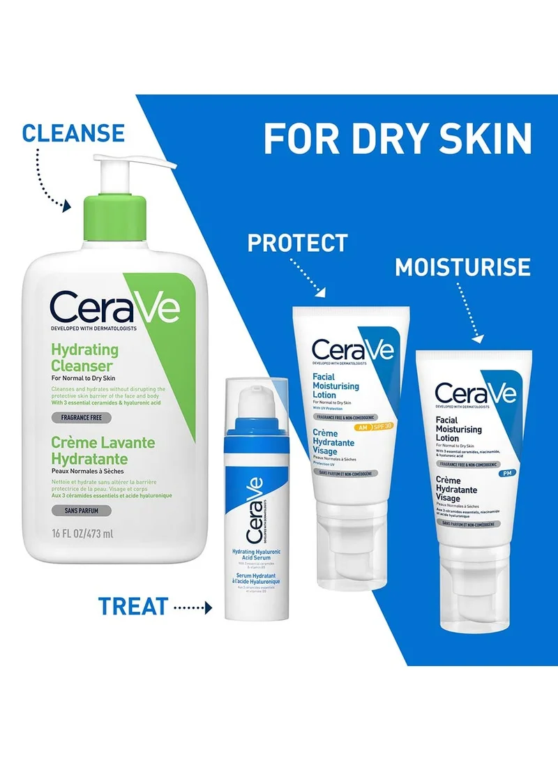 CeraVe Cerave Hydrating Hyaluronic Acid Serum for Dry Skin 30ml