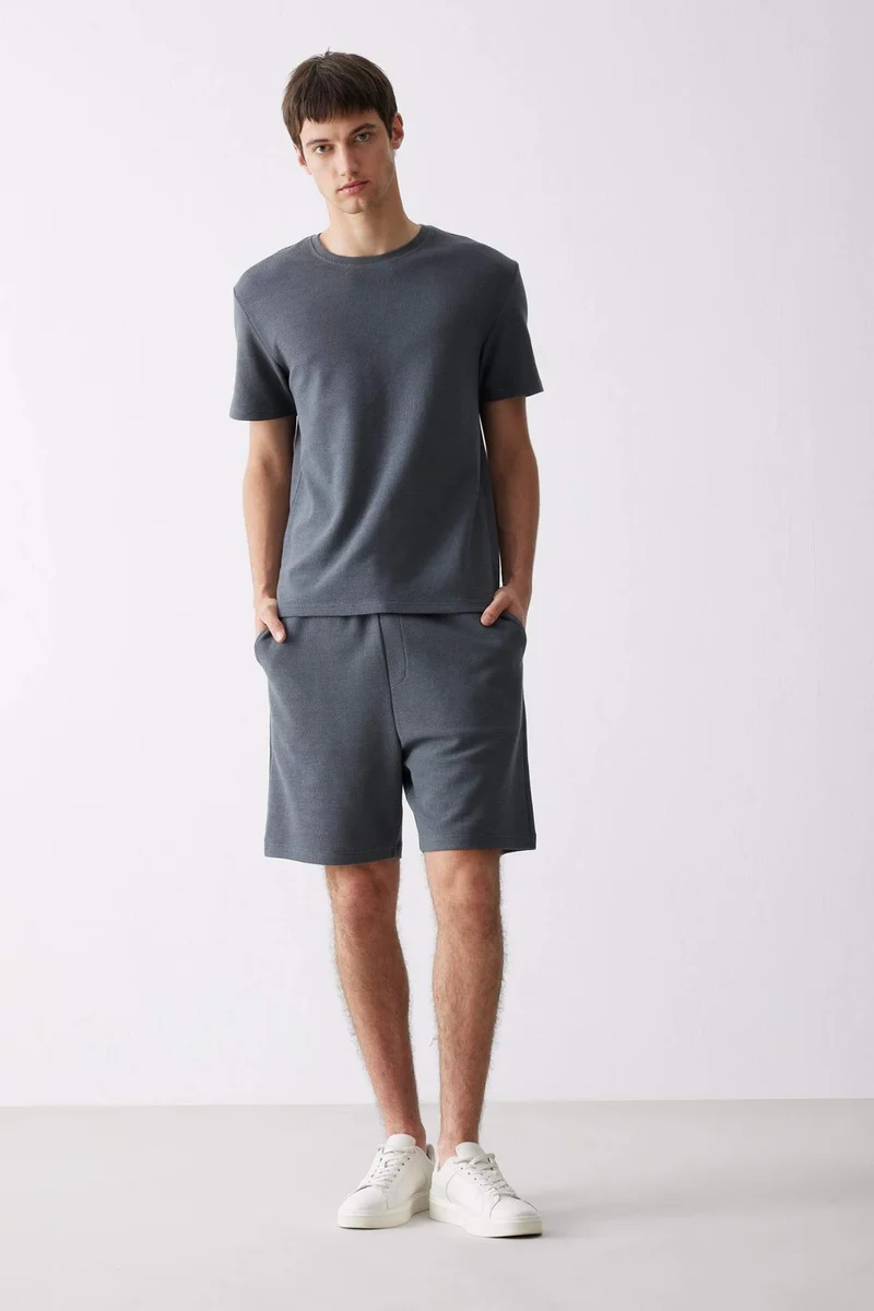 DeFacto Regular Fit Crew Neck Short Sleeve T-Shirt