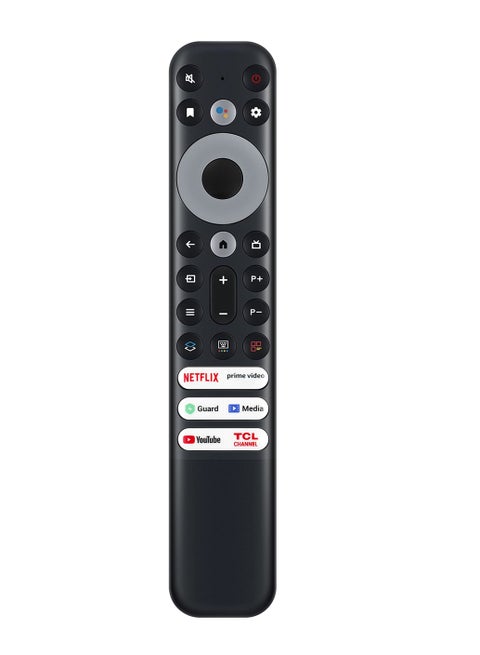 Remote Control for TCL 8K QLED 4 Series 4k UHD LED Smart Android Televisions with Netflix YouTube Guard Media Prime Video TCL Channel