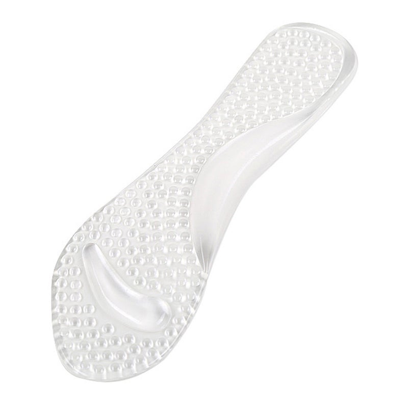 Non- Women Gel 3/4 Length Anti- Massaging Cushion for High Heels Shoes (Transparent) - Image 1