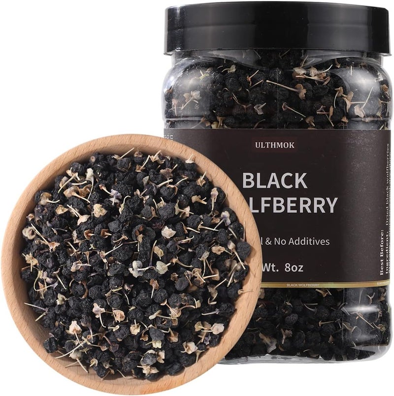ULTHMOK Premium Dried Black Goji Wolfberry Tea - Image 1