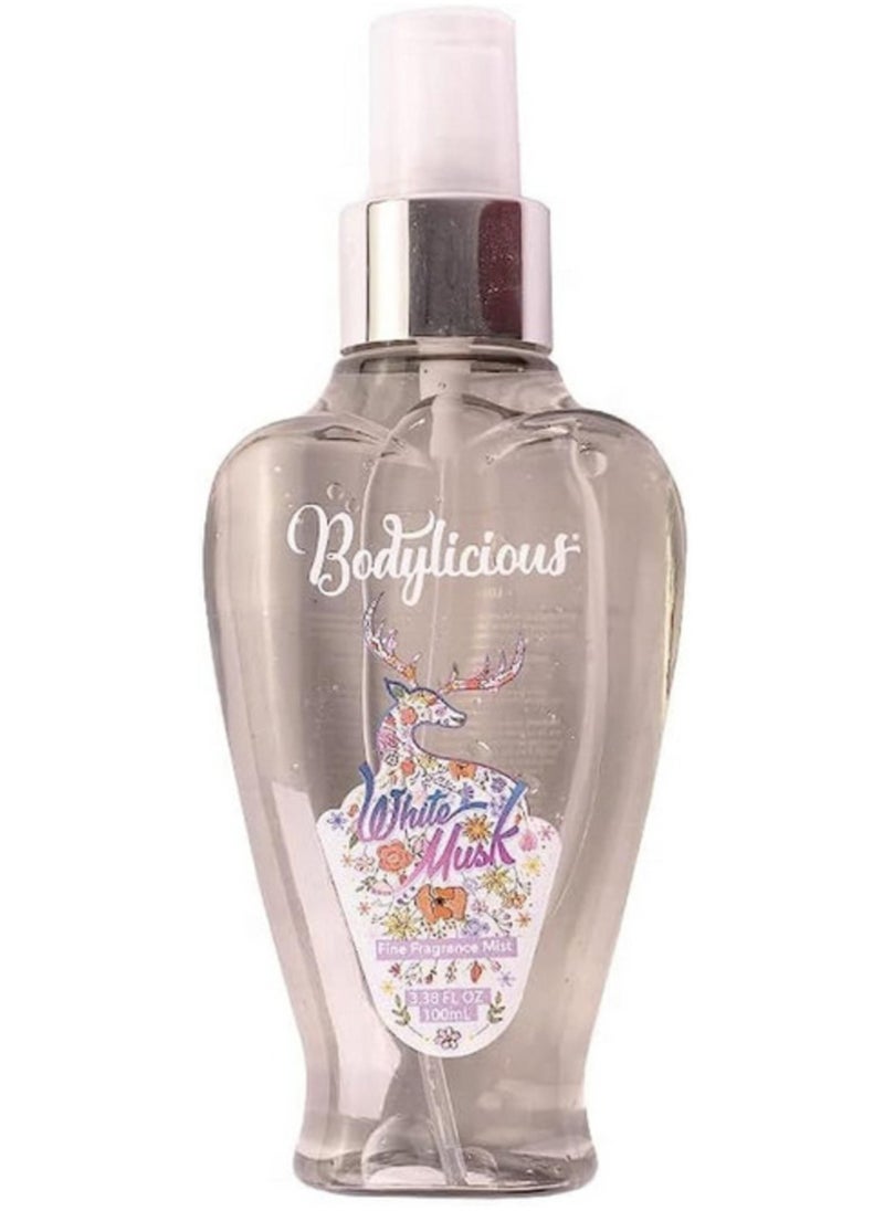 Bodylicious - Bodylicious White Musk Body Splash 100ml - Image 1