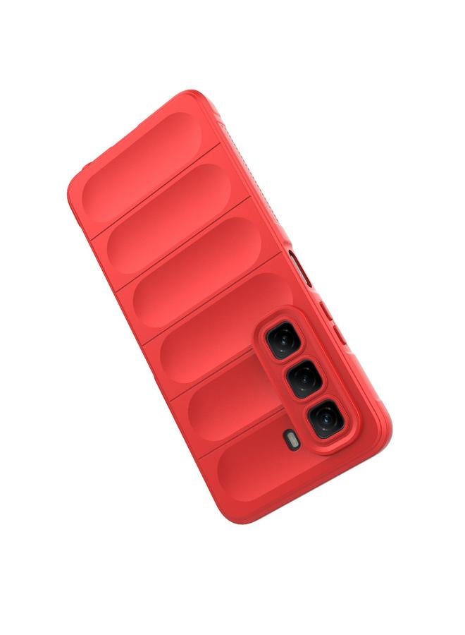 جرين تايجر جراب لهاتف Infinix Hot 50 4G Global Magic Shield TPU + جراب هاتف من الفلانيل - Image 5