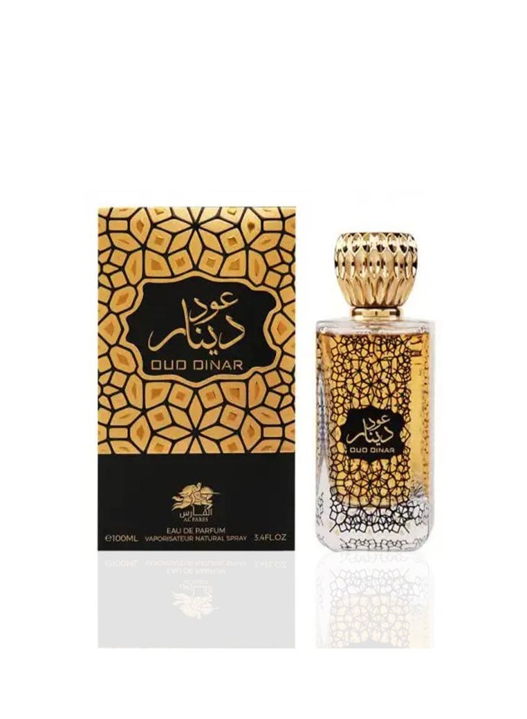 Al Fares Oud Dinar Perfume by Al Fares 100ml Oud Dinar - Image 1