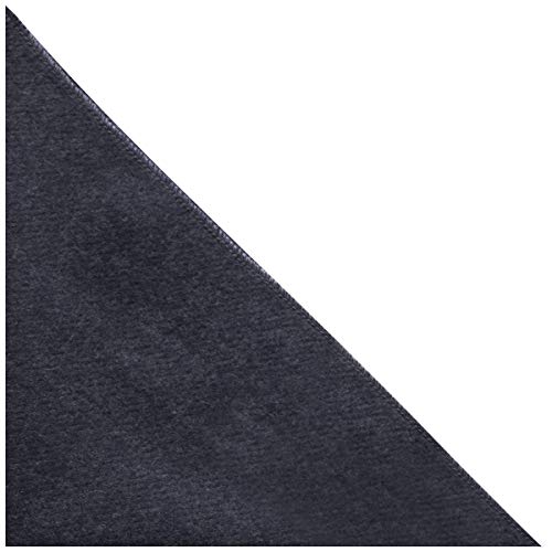 King & Priory Luxury Navy Blue Donegal Tweed Pocket Square, Handkerchief, Tweed - Image 2