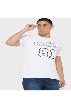 GUESS Printed Crew Neck T-Shirt  - Image 1