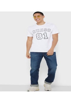 GUESS Printed Crew Neck T-Shirt  - Image 4