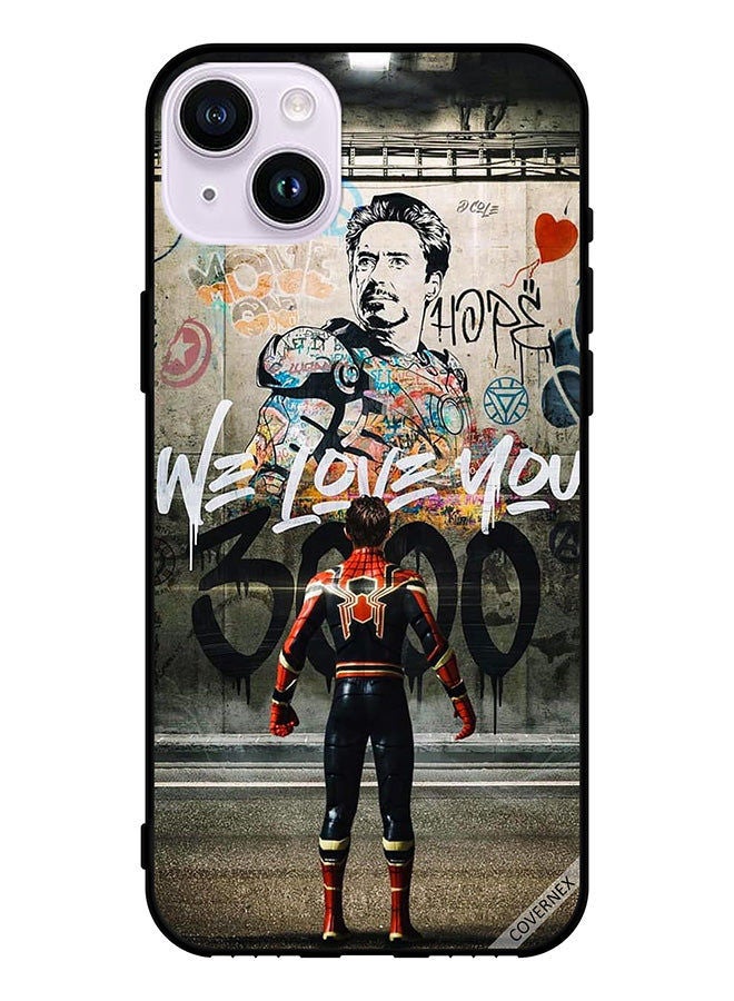 Covernex Protective Case Cover For Apple iPhone 14 We Love You - Image 1