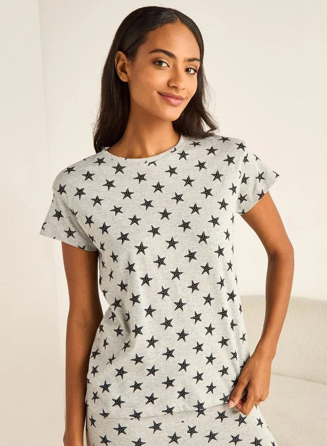 سبلاش فيڤ طقم بيجاما تي شيرت وبنطلون