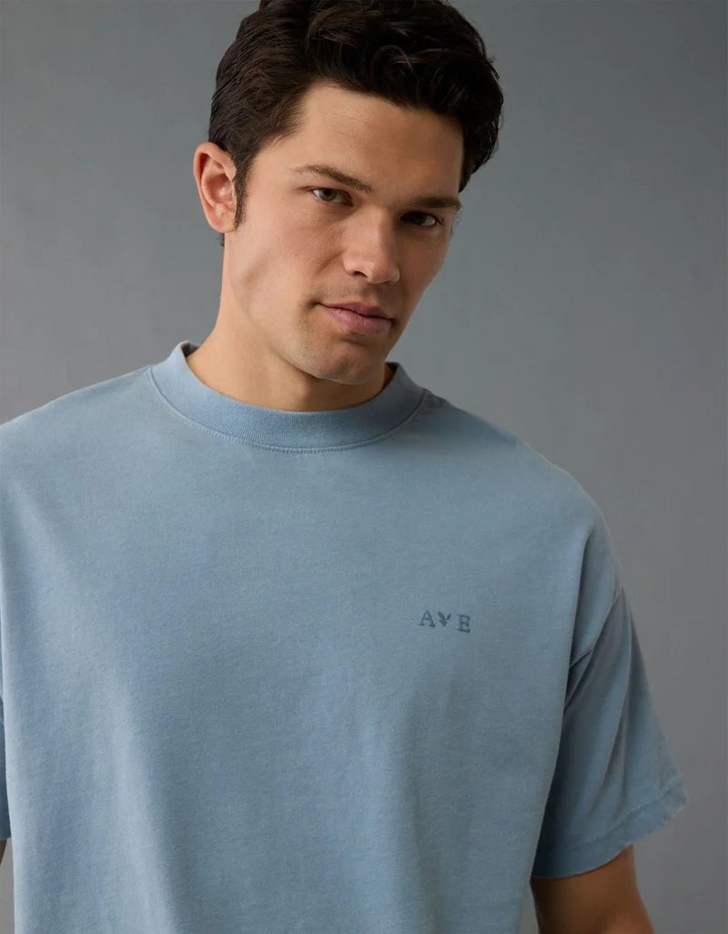 American Eagle AE Oversized Graphic T-Shirt