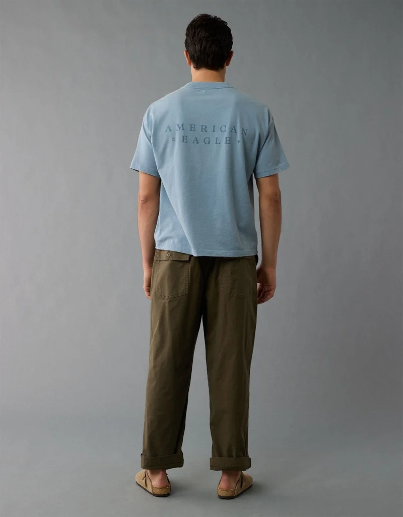 American Eagle AE Oversized Graphic T-Shirt