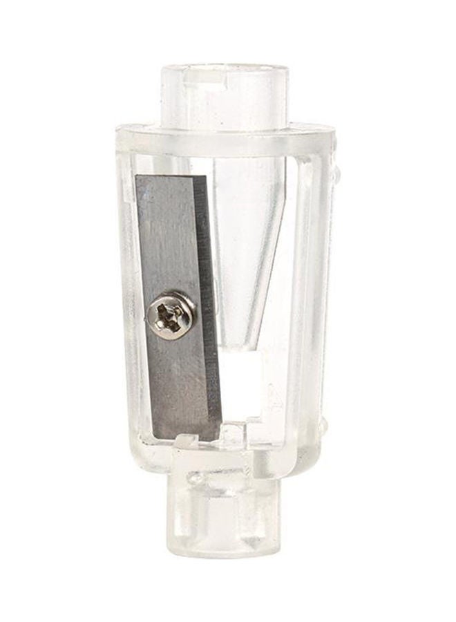 NIBEMINENT Portable Electric Pencil Sharpener Blue - Image 4