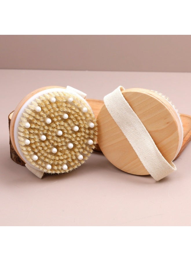 Bath Brush for Exfoliating and Deep Cleaning, Body Scrubber for Shower, Gentle Skin Care Tool - Image 1