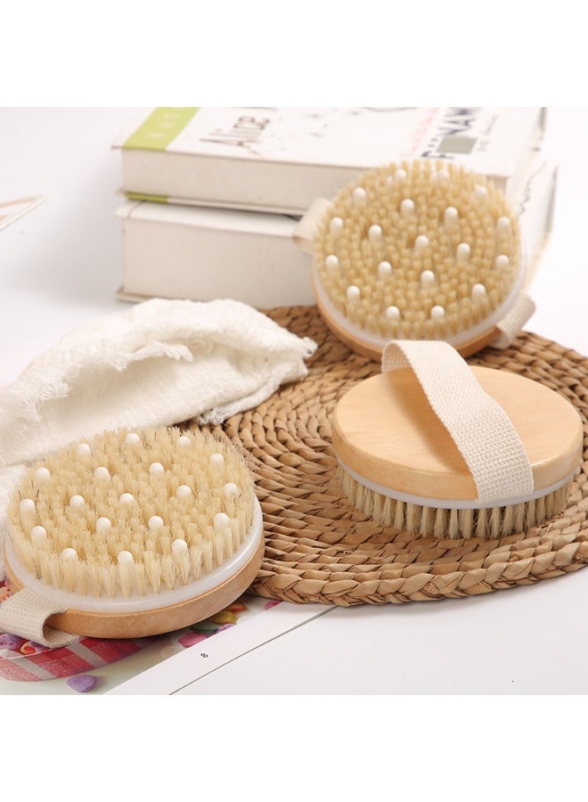 Bath Brush for Exfoliating and Deep Cleaning, Body Scrubber for Shower, Gentle Skin Care Tool - Image 5