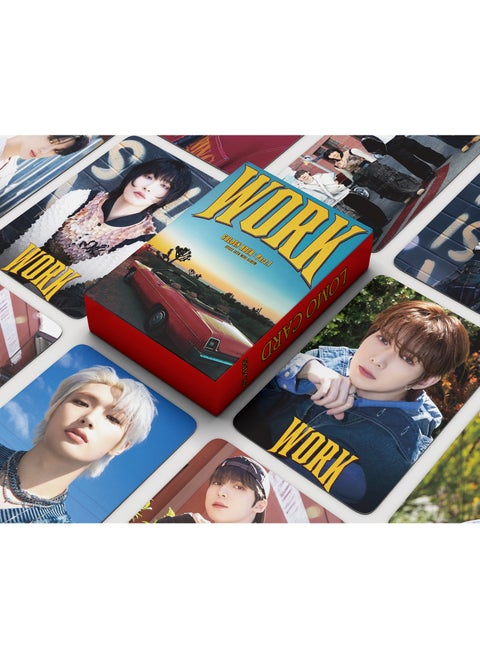 55 قطعة من بطاقات لومو لألبوم ATEEZ الجديد GOLDEN HOUR: Part.1