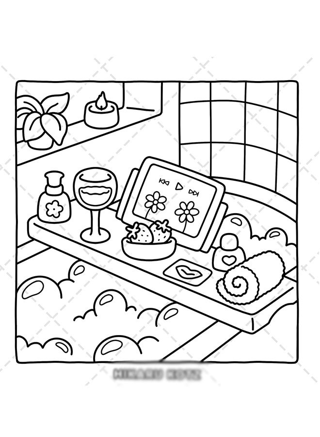 Unique Self-Love: A Stress-Relief Coloring Book for Adults & Teens - Girl Therapy Coloring Book to Inspire Yourself and Love Who You Are - Image 3