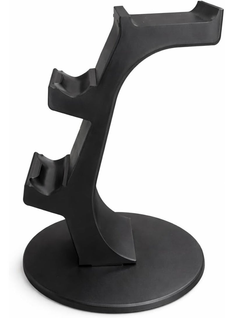 Dual Controller & Headphone Stand – Gaming Desk Organizer for PS5 Controllers (25 cm Height, 17 cm Base) - Image 2