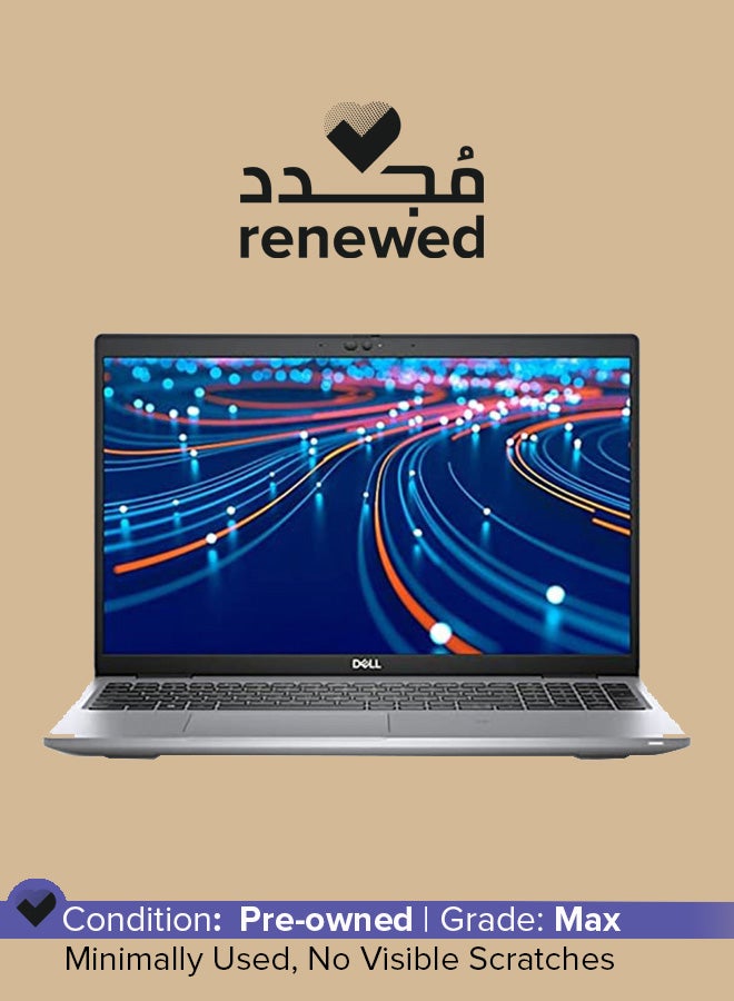 DELL Renewed - Latitude 5300 Laptop With 13.3-Inch Display,Intel Core i7 Processor/8th Gen/Ram 8GB /SSD 256GB/620MB Intel UHD Graphics/Windows 10 Black