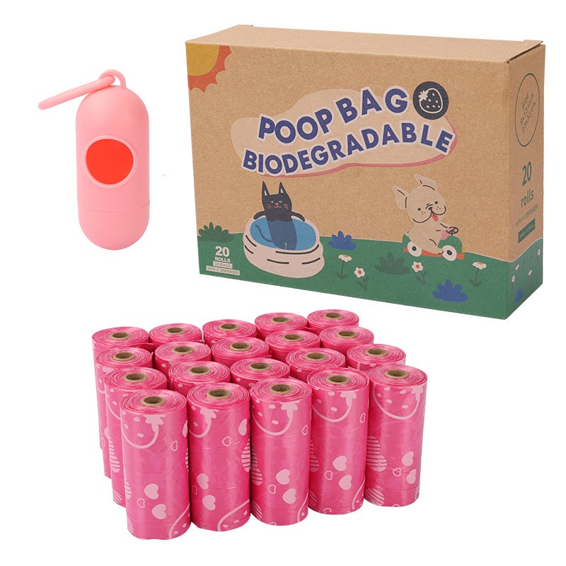 HJ Biodegradable Pet Waste Bags for Outdoor Dog Walking - Image 1