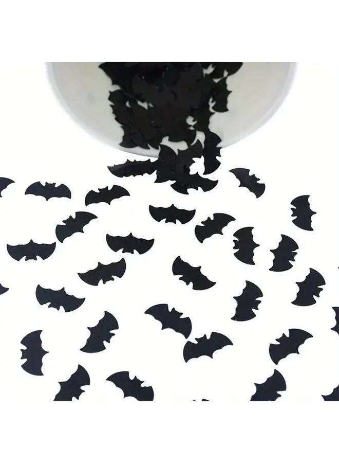 Halloween Confetti Mix W04 Ghost Bat Pumpkin Glitter Craft Decorations - Image 2
