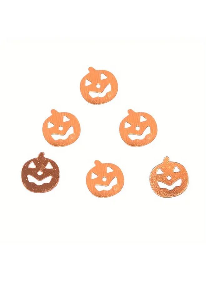 Halloween Confetti Mix W04 Ghost Bat Pumpkin Glitter Craft Decorations - Image 4