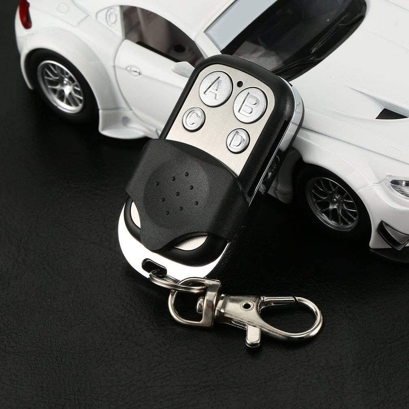 Luckam 433.92Mhz Universal Wireless Copy Remote Control Keychain, RF Transmitter for Clone Car Garage Gate Door Opener, 3pcs with Slide Cover - Image 2