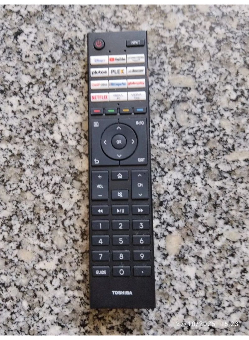 Toshiba Vidaa Smart TV Remote Control – Compatible Replacement for Toshiba Smart TVs (Hisense Manufactured) - Image 2