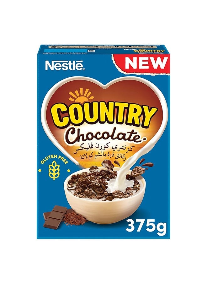 Cuetara Country Corn Flakes with Chocolate, 375g 
