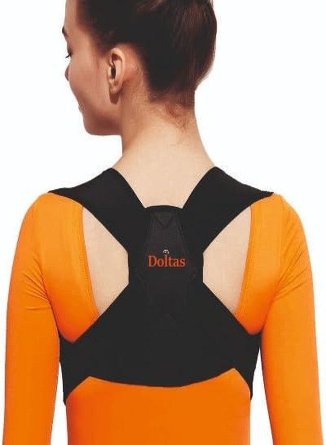 DOLTAS Clavicle Support – Posture Corrector Belt for Men & Women | Back Support Belt | Shoulder Support Belt for Shoulder Fatigue Relief & Upper Back Pain (Universal Size) - Image 1
