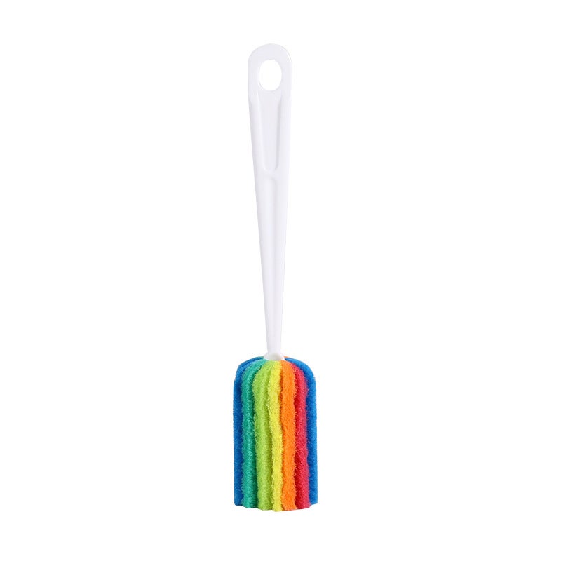 Rainbow Long Handle Bottle Brush for Cups, Baby Bottles, Thermos - Image 5