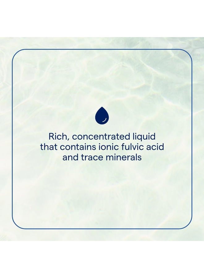 Trace Minerals Research Trace Minerals Ionic Fulvic Acid 250mg - Essential Mineral Supplement to Support Hydration & Energy Production - Aids Muscle Endurance - Liquid Supplement for Healthy Digestion - 2 fl oz (59 Servings)  - Image 2