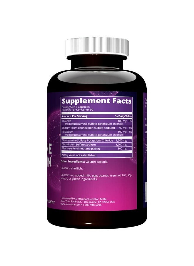 MRM - MRM - Glucosamine Chondroitin MSM | 90 Capsules - Image 1
