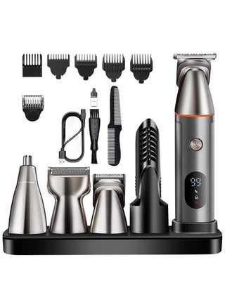 5 in 1 Men Multifunctional Hair Trimmer Mens Electric Clipper Suitable for Mustache Body Nose Ear Facial Trimmers Rechargeable Hair Clippers Waterproof Precision Trimmer,Beard Trimmer - pzsku/ZEC67A51A537FA554BC87Z/45/_/1716308548/286b9cf4-3bc9-4b8c-9ab0-6247fe14c438