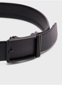 Robert Wood Genuine Leather Free Size Formal Belt  - Image 3